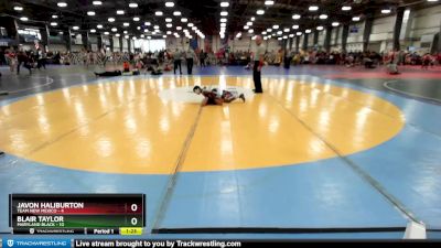 60 lbs Rd# 5- 3:45pm Friday Final Pool - Javon Haliburton, Team New Mexico vs Blair Taylor, Maryland BLACK