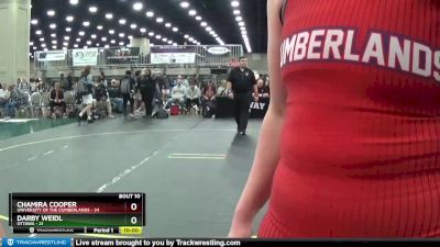 191 lbs Quarters & 1st Wb (16 Team) - Ingrid Beltran-Gonzaga, Ottawa vs Jesse Kirby, University Of The Cumberlands