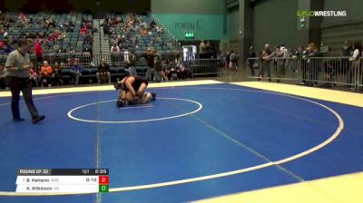 165 lbs Round of 32 - Brian Hamann, NC State vs Koy Wilkinson, UN-Utah Valley