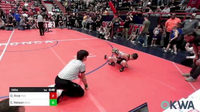 58 lbs Quarterfinal - Dayton Rice, Piedmont vs Cecil Nelson, ReZults Wrestling