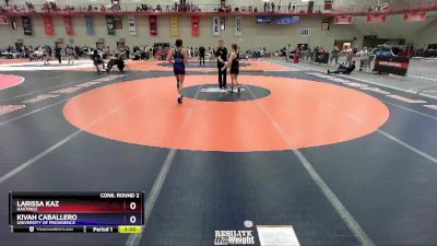 123 lbs Cons. Round 2 - Kivah Caballero, University Of Providence vs Larissa Kaz, Hastings