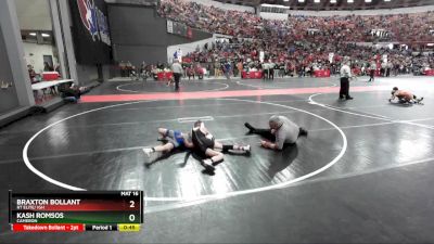 87 lbs Quarterfinal - Braxton Bollant, RT Elite/ IGH vs Kash Romsos, Cameron