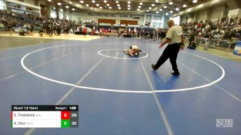 118 lbs Round 1 (3 Team) - Ashley Diaz, Seaford Sr High vs Savannah Tittelback, Saugerties Sr HS