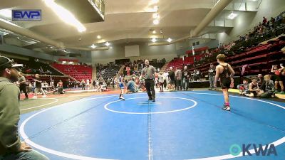 64 lbs Consolation - Caden Light, Coweta Tiger Wrestling vs Donnie Whitenack, Pryor Tigers