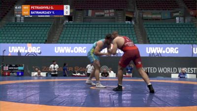 125 kg Semifinal - Geno Petriashvili, GEO vs Yusup Batirmurzaev, KAZ