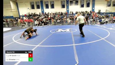 106 lbs Round Of 16 - Johnnie Mainer-Smith, Taunton vs Jalen Streeter, Springfield Central