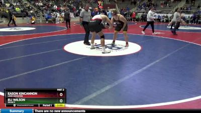 5A 285 lbs Quarterfinal - Eason Kincannon, Lake Hamilton vs Eli Wilson, Searcy