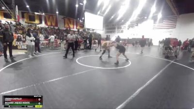 144 lbs Cons. Round 3 - Josiah Castillo, Santa Fe vs Richard Jaquez-Monte, Cajon