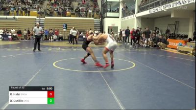 141 lbs Round Of 32 - Riley Halal, Brown University vs Dominic Dutillio, Gardner-Webb