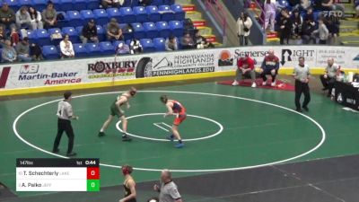 147 lbs Semifinal - Tommy Schechterly, Lake Lehman vs Alek Palko, Jefferson Morgan