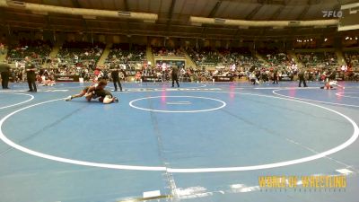 100 lbs Semifinal - Cameron Polking, GGB Ohio vs Kiah Locust, Cowboy Wrestling Club