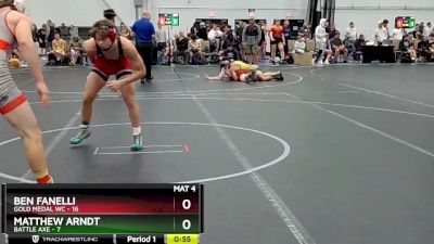 138 lbs Round 7 (8 Team) - Ben Fanelli, Gold Medal WC vs Matthew Arndt, Battle Axe