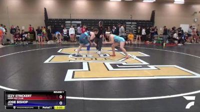 180 lbs Round 1 - Izzy Strickert, Indee Mat Club vs Josie Bishop, Iowa