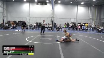 92 lbs Round 3 (6 Team) - Caleb Kosko, Rebellion vs Wyatt Rossi, Headhunters