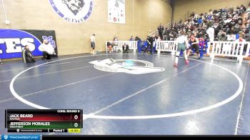 182 lbs Cons. Round 5 - Jack Beard, Mayfair vs Jefferson Morales, Westmont