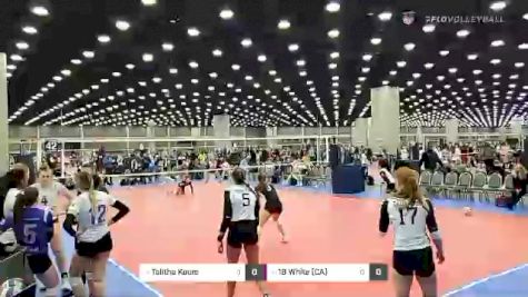 Talitha Koum vs 18 White (CA) - 2022 JVA World Challenge presented by Nike
