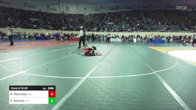 76 lbs Consi Of 16 #2 - Ryker Reynolds, Union vs Keilan Atencio, Plainview Junior High