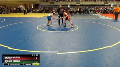 115 lbs Cons. Semi - Brooks Soberg, K-M vs Hayden Nelson, Moorhead