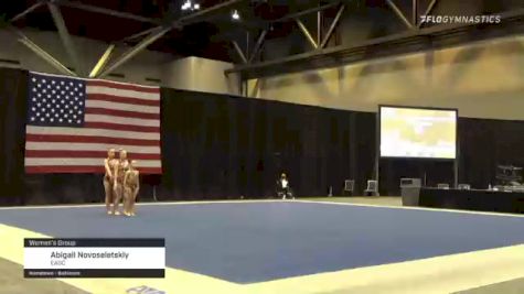Abigail Novoseletskiy - Women's Group, EAGC - 2021 USA Gymnastics Championships