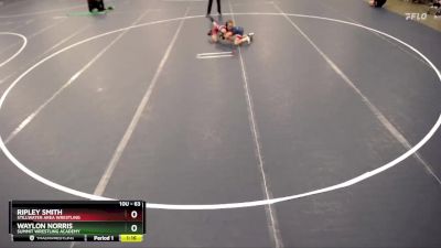 63 lbs Quarterfinal - Waylon Norris, Summit Wrestling Academy vs Ripley Smith, Stillwater Area Wrestling