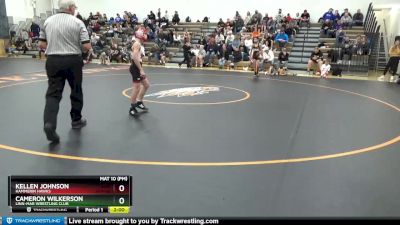 J-1 lbs Quarterfinal - Cameron Wilkerson, Linn-Mar Wrestling Club vs Kellen Johnson, Hammerin Hawks