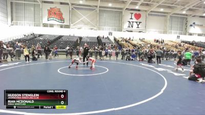 59 lbs Cons. Round 4 - Hudson Stenglein, Journeymen Wrestling Club vs Rian Mcdonald, NWAA Wrestling