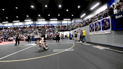 60 lbs Consolation - Clay Blankenship, Mustang Bronco Wrestling Club vs Lane Jager, Carl Albert