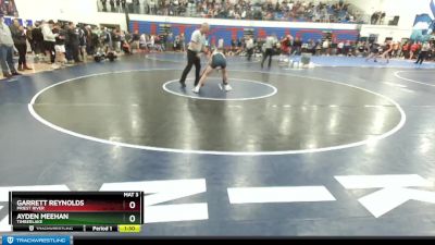 126 lbs Cons. Round 2 - Garrett Reynolds, Priest River vs Ayden Meehan, Timberlake