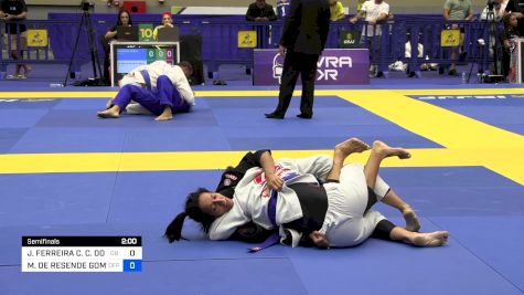 JULIANA FERREIRA C. C. DOS ANJOS vs MARIANA DE RESENDE GOMES 2024 Brasileiro Jiu-Jitsu IBJJF