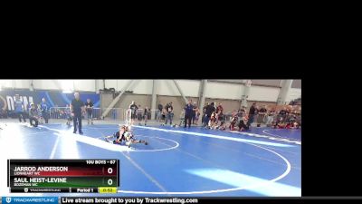 67 lbs Champ. Round 2 - Saul Heist-Levine, Bozeman WC vs Jarrod Anderson, Lionheart WC