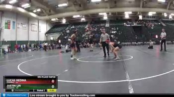 126 lbs Placement Matches (16 Team) - Justin Lin, Augusta vs Lucas Medina, Central