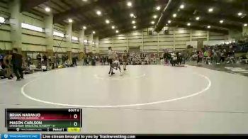 106 lbs Round 3 (4 Team) - Mason Carlson, Sanderson Wrestling Academy vs Brian Naranjo, Washington Warriors