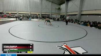 126 lbs Quarters & 1st Wb (16 Team) - Aaron Martinez, Prosper vs Ethan Franklin, El Paso Eastwood
