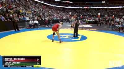 126-3A Cons. Semi - Logan Vannest, Platte Valley vs Trevor Hermosillo, Grand Valley