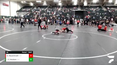 82 lbs 2nd Place Match - Calvin Hudson, Creston Express Wrestling vs Eastyn Heusinkvelt, St.Paul Youth Wrestling