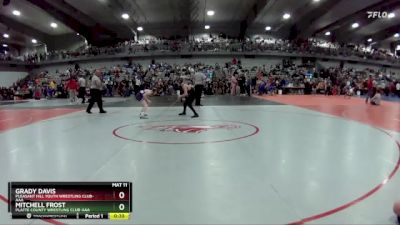 90 lbs Cons. Round 2 - Grady Davis, Pleasant Hill Youth Wrestling Club-AAA vs Mitchell Frost, Platte County Wrestling Club-AAA