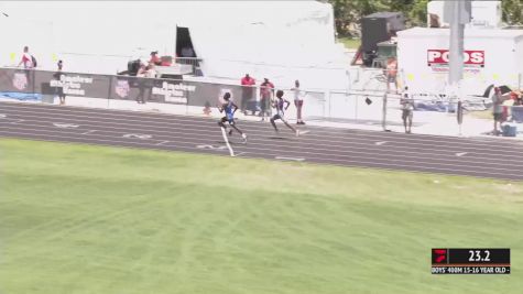 Youth Boys' 400m, Prelims 11 - Age 15-16