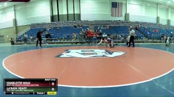 102 lbs 7th Place Match - Charlotte Nold, Beat The Streets Chicago-Oak Park vs La`Raya Veazy, The Fort Hammers Wrestling