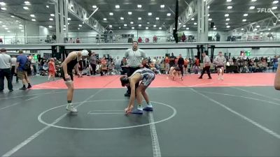 120 lbs Round 4 (10 Team) - Aiden Landis, Grit Mat Club vs ALEN REDZEPAGIC, RedNose