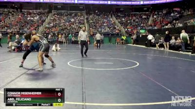 3A 157 lbs Cons. Round 1 - Abel Feliciano, Ashbrook vs Connor Misenheimer, West Rowan