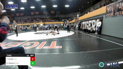 85 lbs Final - Tyler Haxel, Lions Wrestling Academy vs Gunner Adams, D3 Wrestling Cluib