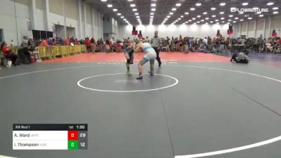 182 lbs Rr Rnd 1 - Alex Ward, Team Va FCA Blue vs Isaac Thompson, Young Guns Red