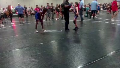 77 lbs Cons. Semi - Jaceon Brockington, Miami Wrestling Club vs Logan Montero, Eagle Empire Wrestling