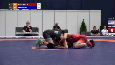 57 kg Qualif - Amanda Martinez, USA vs Elena Heike Brugger, GER