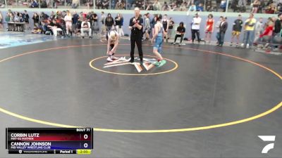 130 lbs Rr1 - Corbin Lutz, Mat-Su Matmen vs Cannon Johnson, Mid Valley Wrestling Club