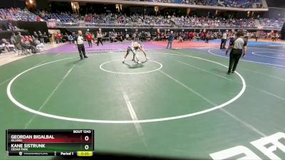 5A 132 lbs Cons. Round 2 - Geordan Bigalbal, Killeen vs Kane Sistrunk, Cedar Park