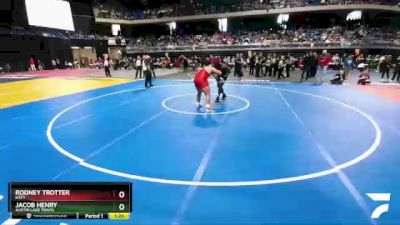 6A 285 lbs Semifinal - Jacob Henry, Austin Lake Travis vs Rodney Trotter, Katy