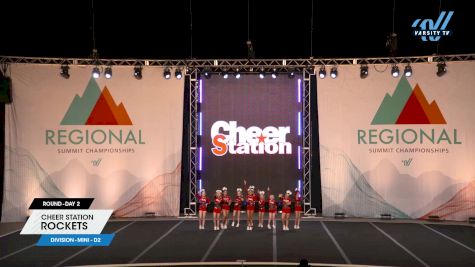 Cheer Station - Rockets [2024 L1 Mini - D2 Day 2] 2024 The Southwest Regional Summit