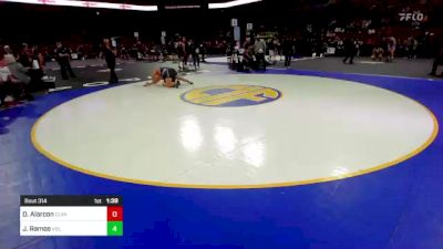 220 lbs Round Of 32 - Devin Alarcon, Clovis North (CS) vs Jackson Ramos, Vista Del Lago (SJ)