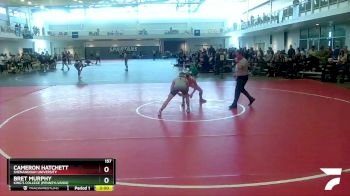 157 lbs Prelim - Cameron Hatchett, Shenandoah University vs Bret Murphy, King`s College (Pennsylvania)